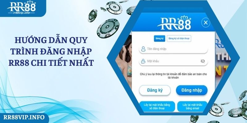 Quy trình đăng nhập RR88 nhanh chóng, tiện lợi cho hội viên